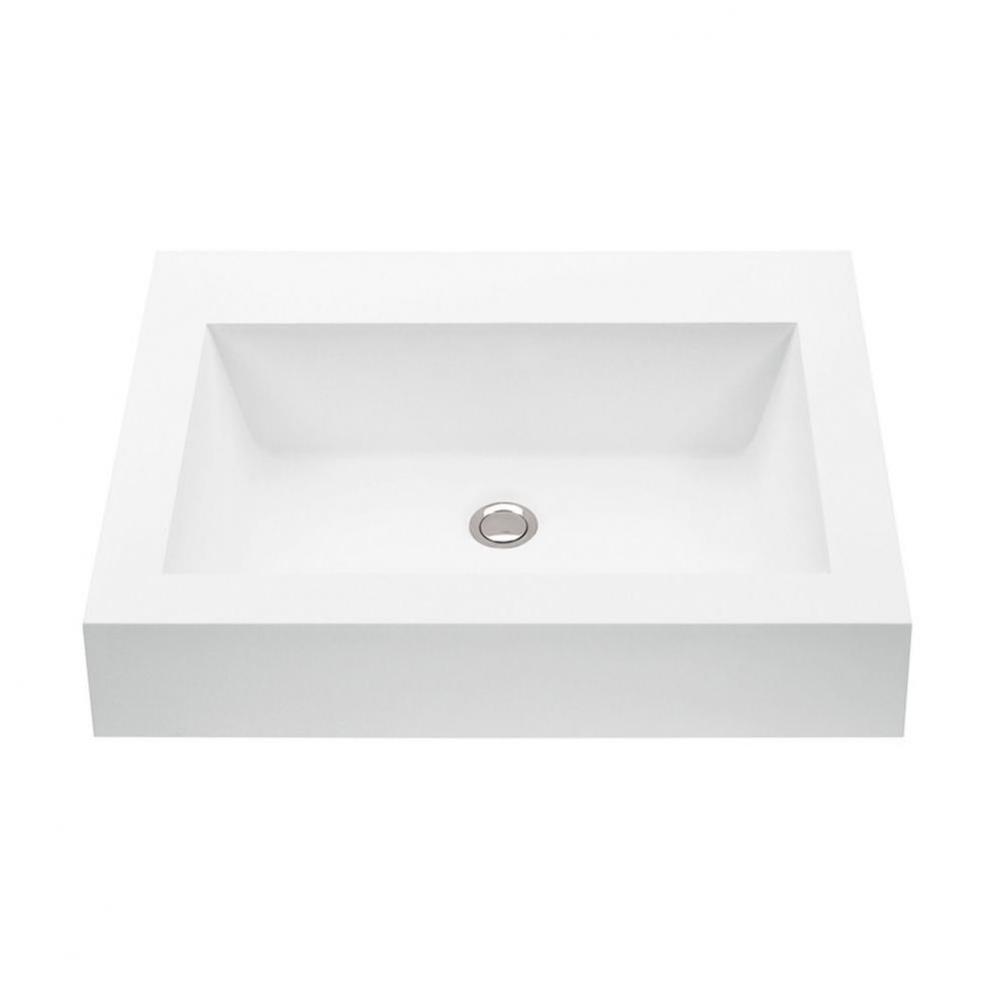 22X17 MATTE WHITE ESS SINK METRO