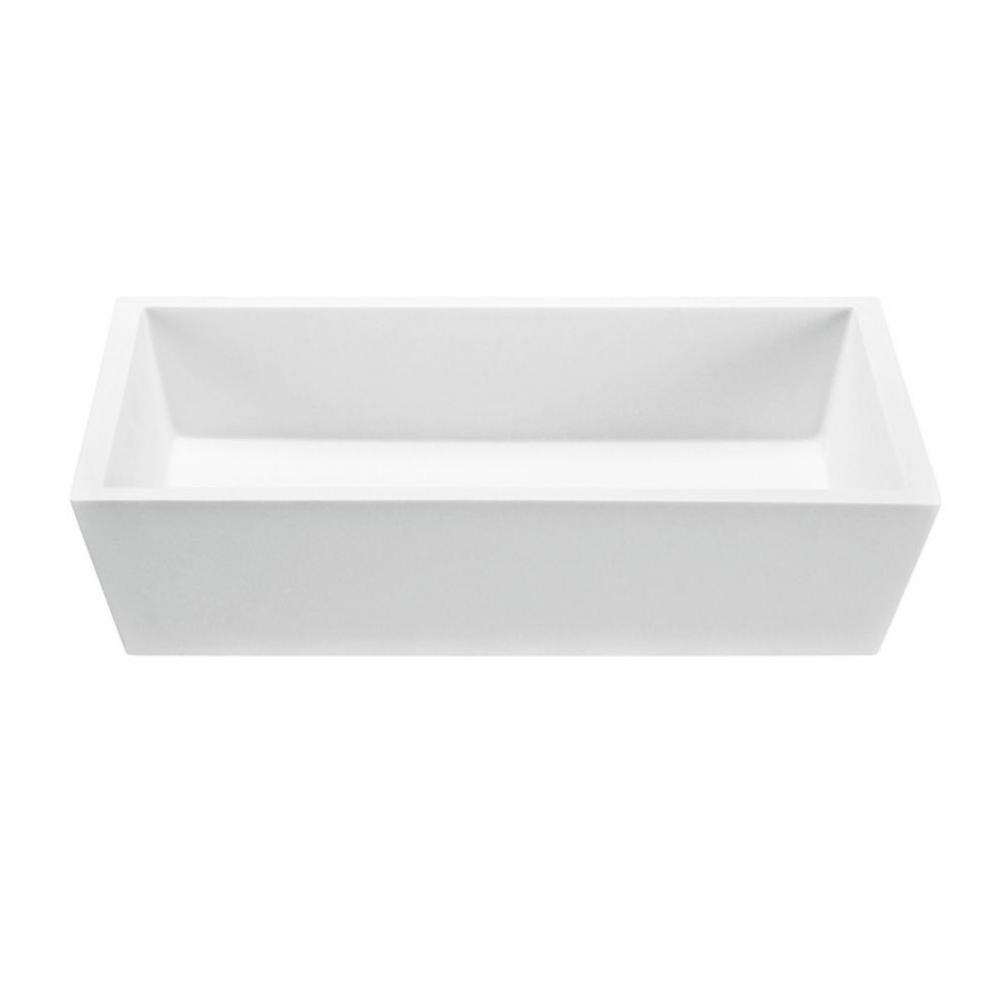 Petra 4 Sculpturestone Undermount - Gloss White (22X14.25)