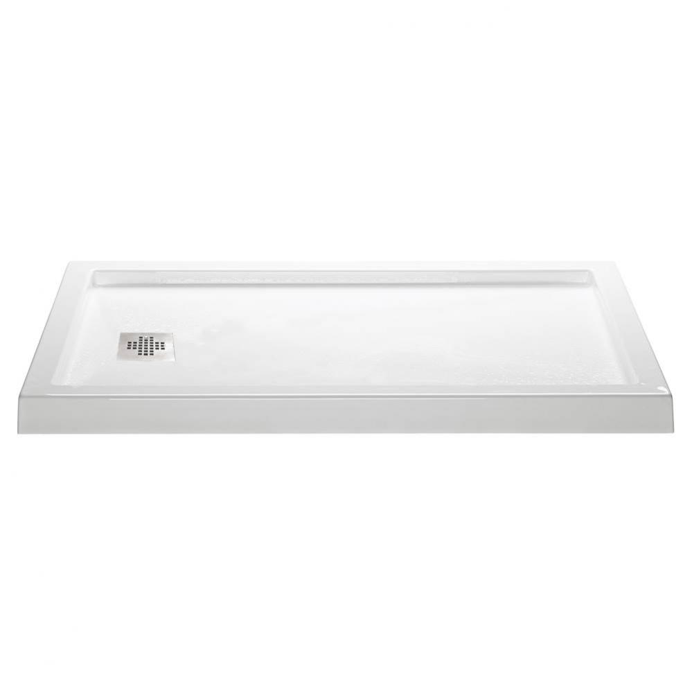 4832 Acrylic Cxl Rh Drain Multi Threshold -White