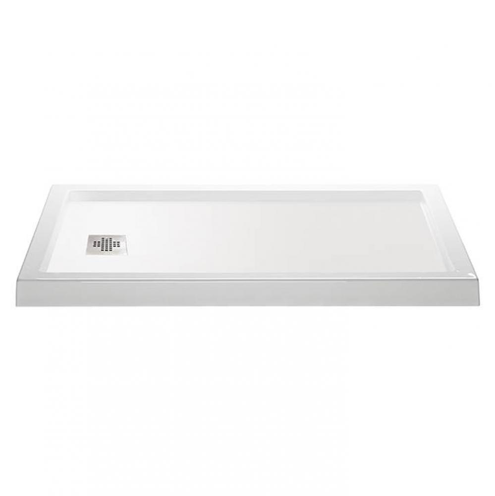 4832 Dolomatte Lh Drain Multi Threshold - White