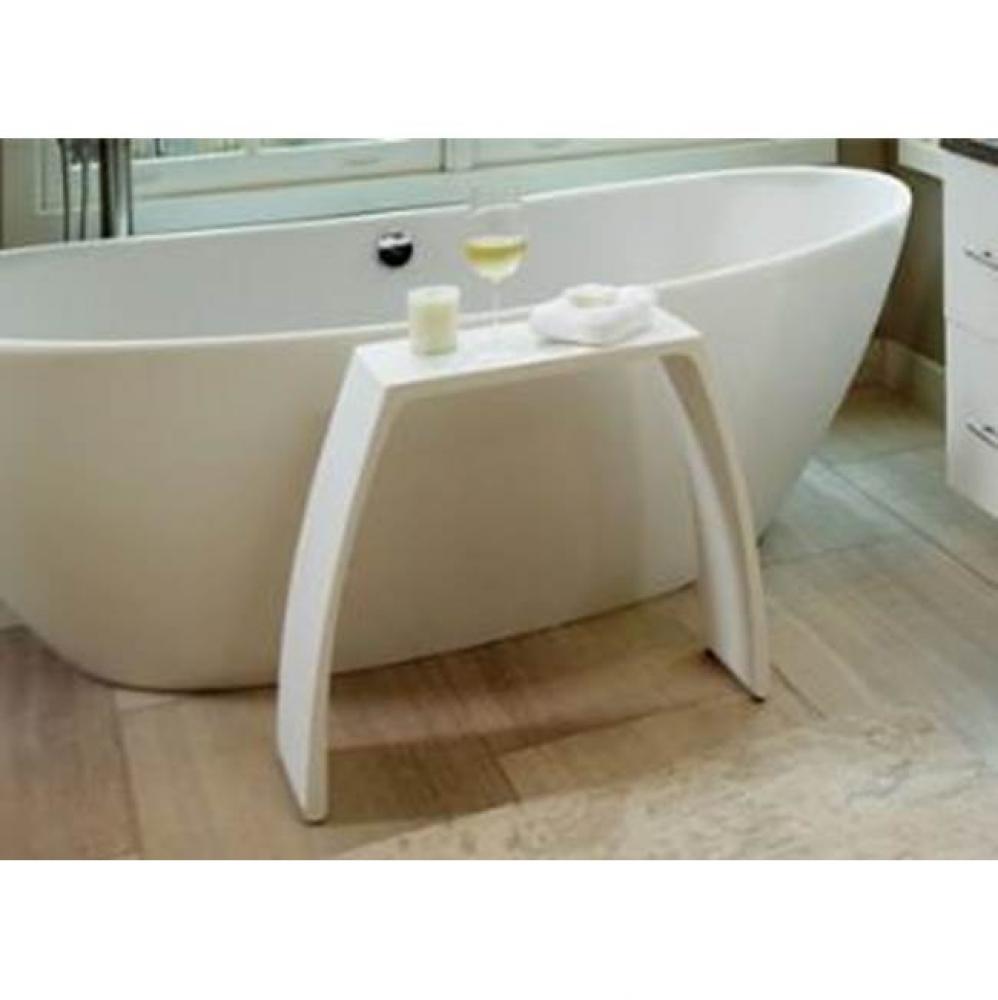 Sculpturestone Tub Tray - Matte White
