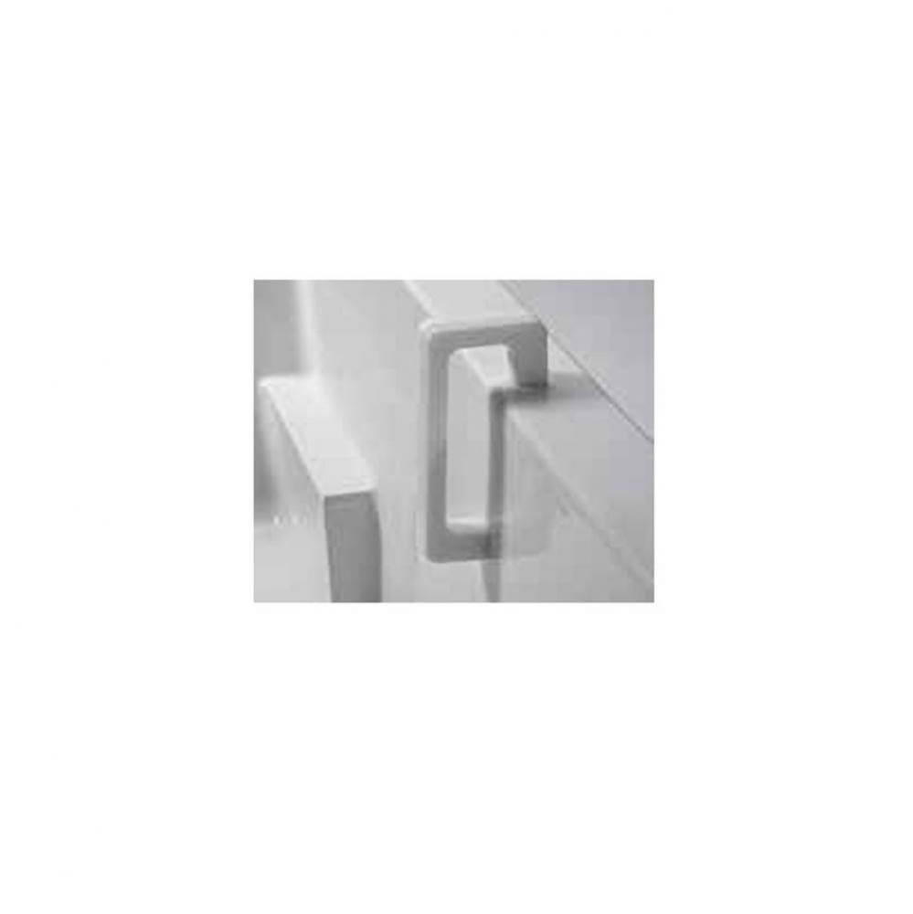 Top Mount Acrylic Grab Bar-White Only- SOLD INDIVIDUALLY