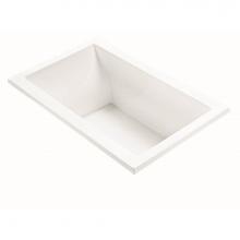 MTI Baths AE101DM-WH-UM - Andrea 11 Dolomatte Undermount Air Bath Elite - White (60X36)