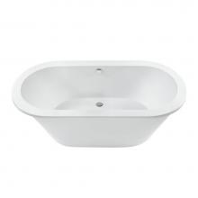MTI Baths AST112DM-WH - New Yorker 6 Dolomatte Freestanding Air Bath - White (71.875X36)