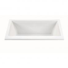 MTI Baths AESM119DM-WH-UM - Kahlo 1 Dolomatte Undermount Air Bath Elite/Stream - White (60X36.25)