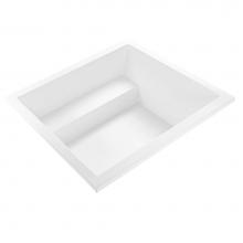 MTI Baths ASTM121-BI-DI - Kalia 3 Acrylic Cxl Drop In Microbubbles/Air Bath - Biscuit (59.75X59.75)