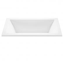 MTI Baths SM135-WH-DI - Madelyn 2 Acrylic Cxl Drop In Stream - White (65.625X36)