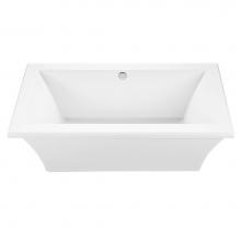 MTI Baths S136A-BI - Madelyn 3 Acrylic Cxl Freestanding Soaker - Biscuit (65.5X35.625)