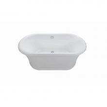 MTI Baths AST208DM-WH - Laney 2 Dolomatte Freestanding Air Bath - White (72X33.75)