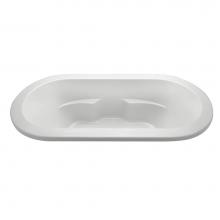 MTI Baths SM213-WH-DI - New Yorker 7 Acrylic Cxl Drop In Stream - White (71.75X36)