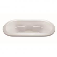 MTI Baths AST213DM-WH-UM - New Yorker 7 Dolomatte Undermount Air Bath - White (71.75X36)