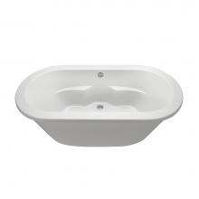 MTI Baths S214-BI - New Yorker 8 Acrylic Cxl Freestanding Soaker - Biscuit (71.75X36)