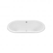 MTI Baths ASTSM276DM-WH-DI - New Yorker 13 Dolomatte Drop In Air Bath/Stream - White (66X36)