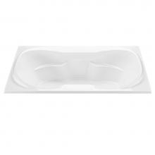 MTI Baths S32-BI - Tranquility 1 Acrylic Cxl Drop In Soaker - Biscuit (72X42)