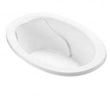 MTI Baths S39-BI-DI - Adena 5 Acrylic Cxl Oval Drop In Soaker - Biscuit (63X41.25)