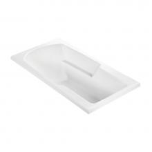 MTI Baths AESM05-WH - Wyndham 1 Acrylic Cxl Drop In Air Bath Elite/Stream - White (59.75X35.75)