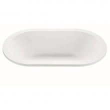 MTI Baths M54DM-WH-UM - New Yorker 1 Dolomatte Undermount Microbubbles - White (71.5X41.75)