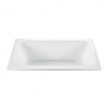 MTI Baths AEM61-WH-DI - Sophia 2 Acrylic Cxl Drop In Air Bath Elite/Microbubbles - White (71.5X41.5)