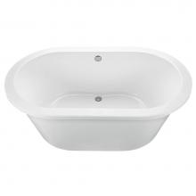 MTI Baths S67-BI - New Yorker 3 Acrylic Cxl Freestanding Soaker - Biscuit (71.75X41.75)