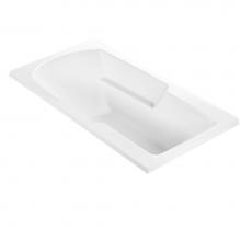 MTI Baths S06-WH - Wyndham 2 Acrylic Cxl Drop In Soaker - White (59.25X31.25)