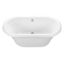 MTI Baths S88A-BI - Melinda 4 Acrylic Cxl Freestanding Soaker - Biscuit (65.5X35)