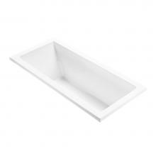 MTI Baths SM91-WH-DI - Andrea 1 Acrylic Cxl Drop In Stream - White (71.625X31.625)