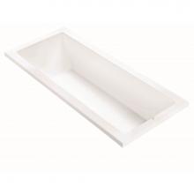 MTI Baths SM92DM-WH-UM - Andrea 2 Dolomatte Undermount Stream - White (71.625X31.75)