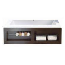 MTI Baths FN175-1 - Metro 3 Surround Front And 1 Side - Version A - Unfinished