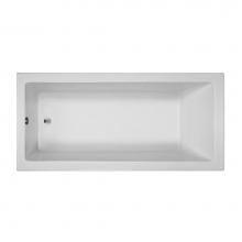 MTI Baths MBSCR6632WHUM - 66X32 WHITE SOAKING BATH UNDERMOUNT