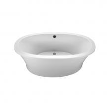 MTI Baths MBSOFS6636V-BI - 66X36.75X21.75,BASICS,FREESTANDING OVAL TUB,VIRTUAL SPOUT,BISCUIT