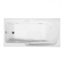 MTI Baths MBSRR6032E-WH - 60X32 White Soaking Bath-Basics