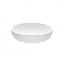 MTI Baths MTCS720F-WH-MT - 14X4 MATTE WHITE ESS SINK-LUNA 1 FLAT RIM