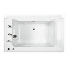MTI Baths PET300WPC-WH - JENTLE PET300 W/WHIRLPOOL AND FIXTURES WHITE