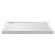 MTI Baths SBDM6042MTHD-WH-LH - 6042 Dolomatte Lh Hidden Drain Multi Threshold - White