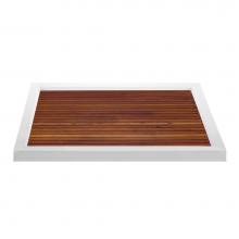 MTI Baths TK-5434MT - Teak Shower Tray For Mtsb-5434Mt Center Drain