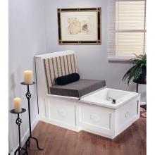 MTI Baths MTLS110JPCL-BO - Bone Jentle Ped-Pedicure Sink W/Cleaning System