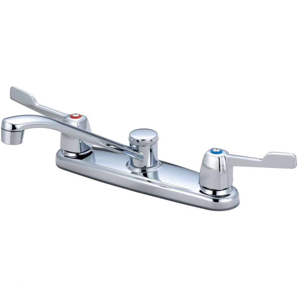 KITCHEN-8'' TWO ADA WRIST BLADE HDL SWIVL SPT-CP