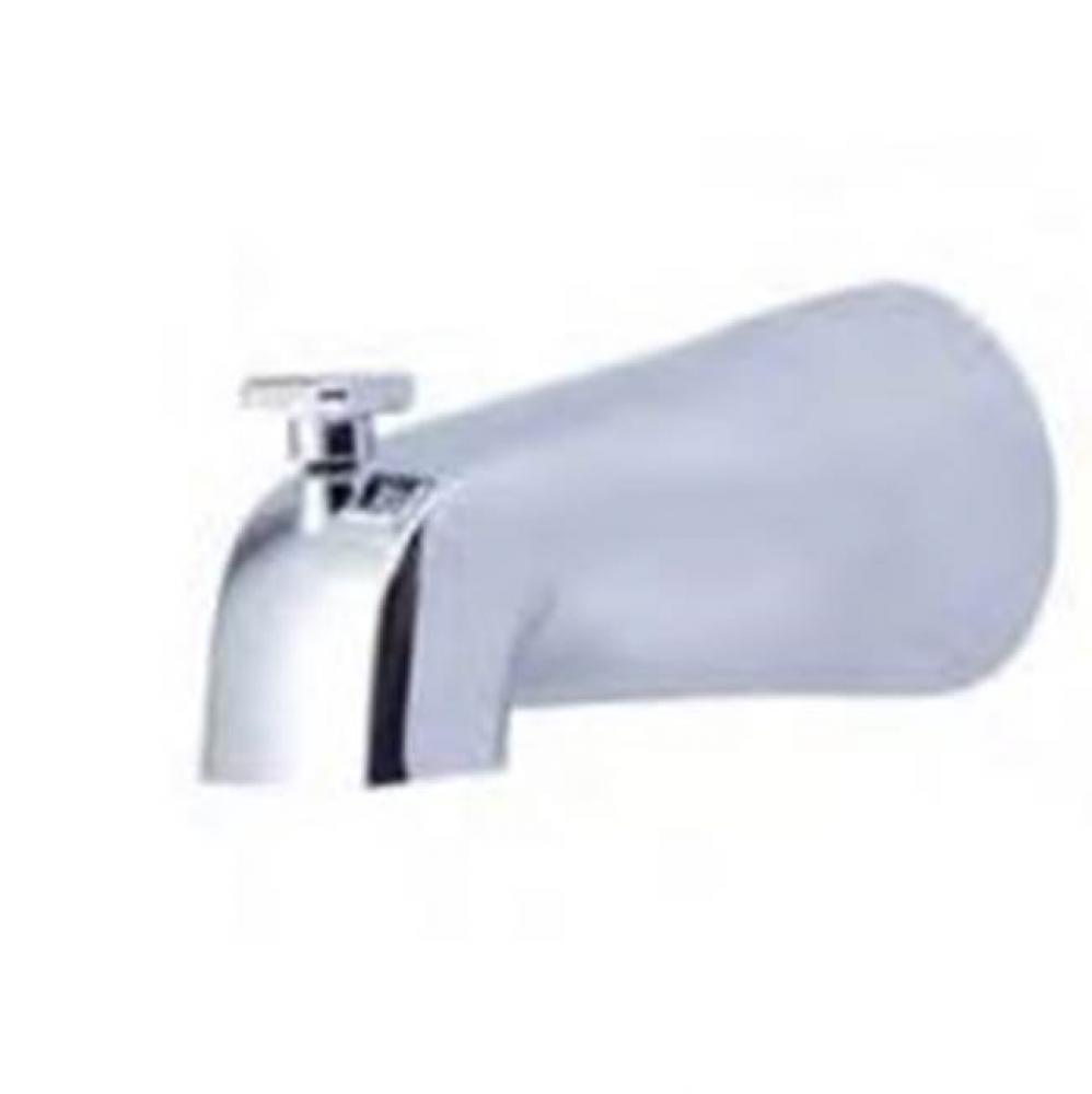 ACCESSORIES-COMBO 1/2'' IPS/SLIP-ON DIVERTER TUB SPOUT-CP