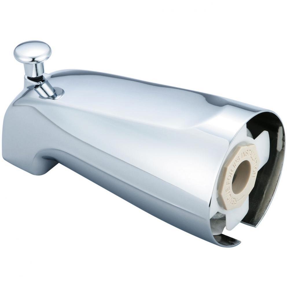 ACCESSORIES-COMBO 1/2'' IPS/SLIP-ON DIVERTER TUB SPOUT-CP