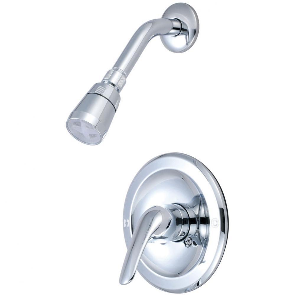 SHOWER SET-SINGLE METAL LVR HDL SINGLE FUNC SHWR-CP