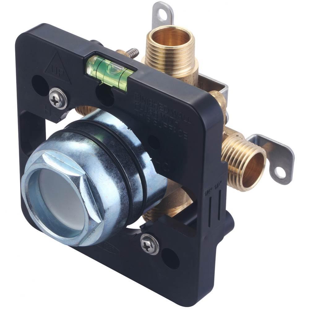 TUB and SHWR VALVE ONLY-SINGLE HDL 1/2'' COMBO INLET and OUTLET