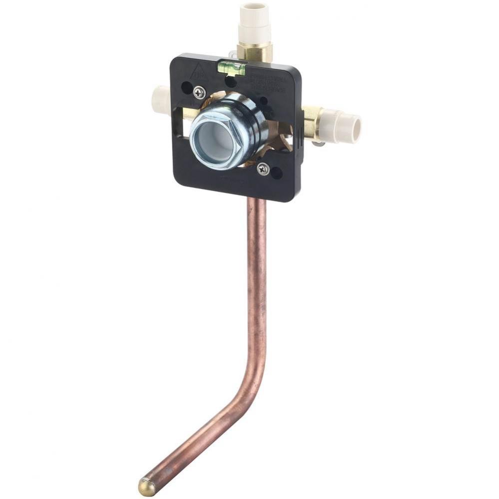 TUB and SHWR VALVE ONLY-SINGLE HDL 1/2'' CPVC INLET/SHOWER OUTLET 1/2'' COPPER