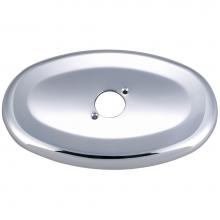 Olympia OP-640017 - ACCESSORIES-OVAL FACE PLATE FOR PRESSRE BALANCE VALVE-CP
