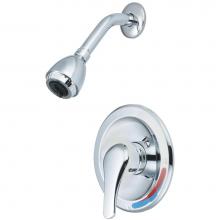 Olympia T-2302 - SHOWER TRIM SET-METAL LVR HDL SINGLE FUNC SHWR-CP