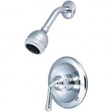 Olympia T-2342 - SHOWER TRIM SET-LVR HDL THREE FUNC PULSATING SHWR-CP