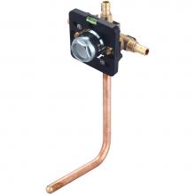 Olympia V-2309B - TUB and SHWR VALVE ONLY-SINGLE HDL 1/2'' UPONOR PEX INLET 1/2'' COPPER STUB TU