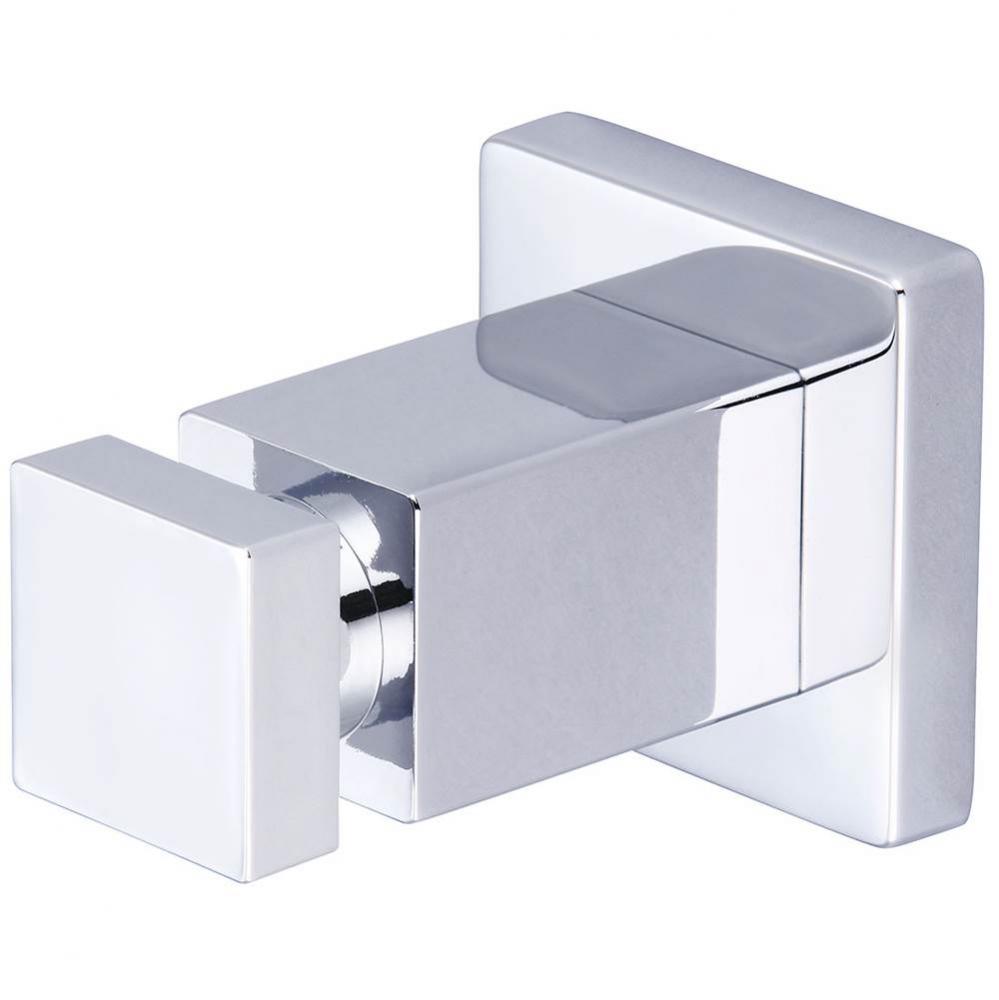 Bath Hdwr-Mod Robe Hook W/Mounting Hardware-Cp