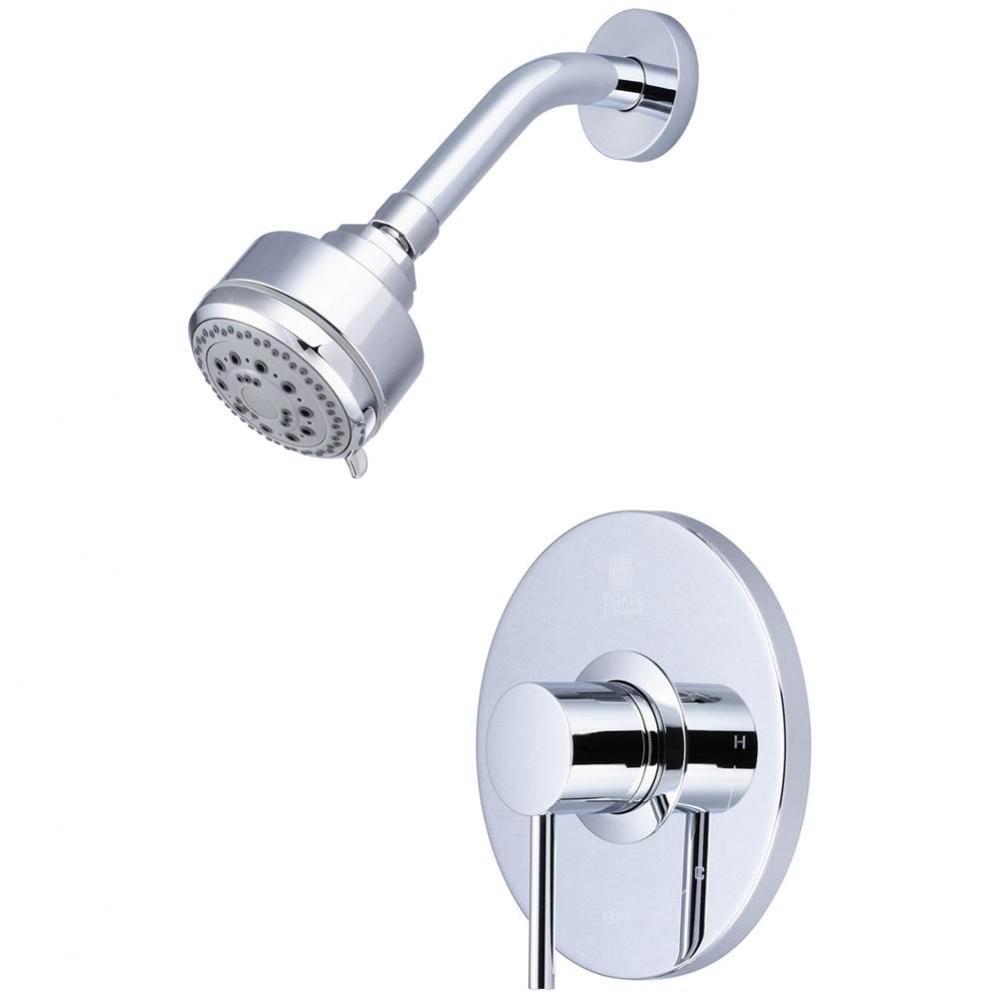 Shower Trim Set-Motegi Lever Handle Five Func Shower-CP