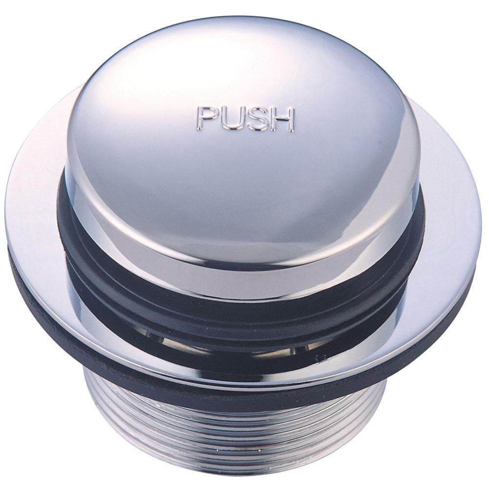 Accessories-Bath Waste & Overflow-Tip-Toe Bath Strainer; 1-1/2'' Coarse Thread-Cp