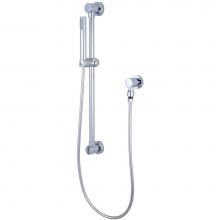 Pioneer 6MT400 - Handheld Shwr Set-Motegi Showerhead, Slide Bar Mounts, Ss Flex Hose-Cp